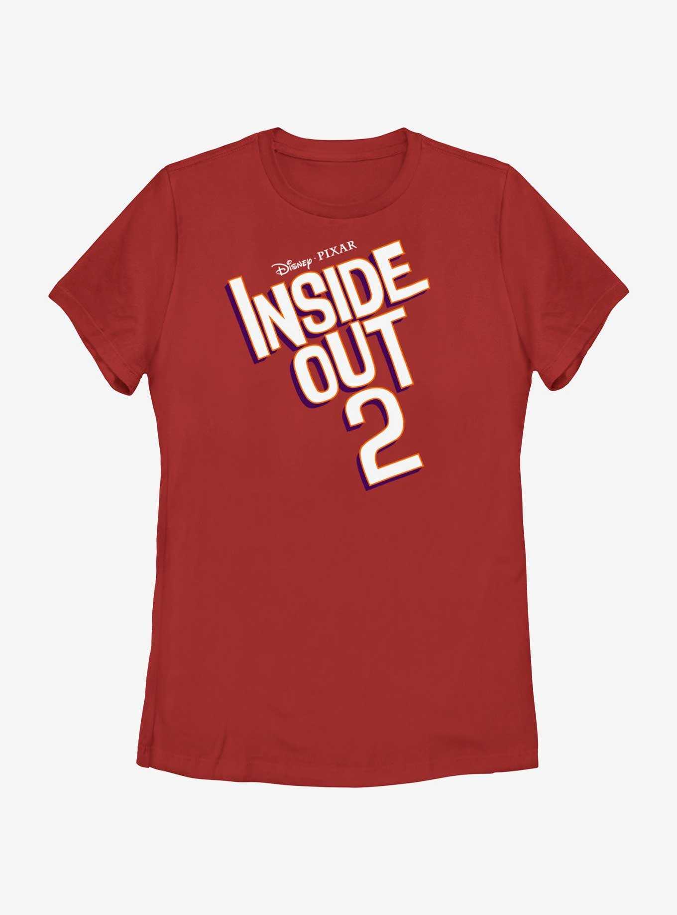 Disney Pixar Inside Out 2 Logo Womens T-Shirt, , hi-res