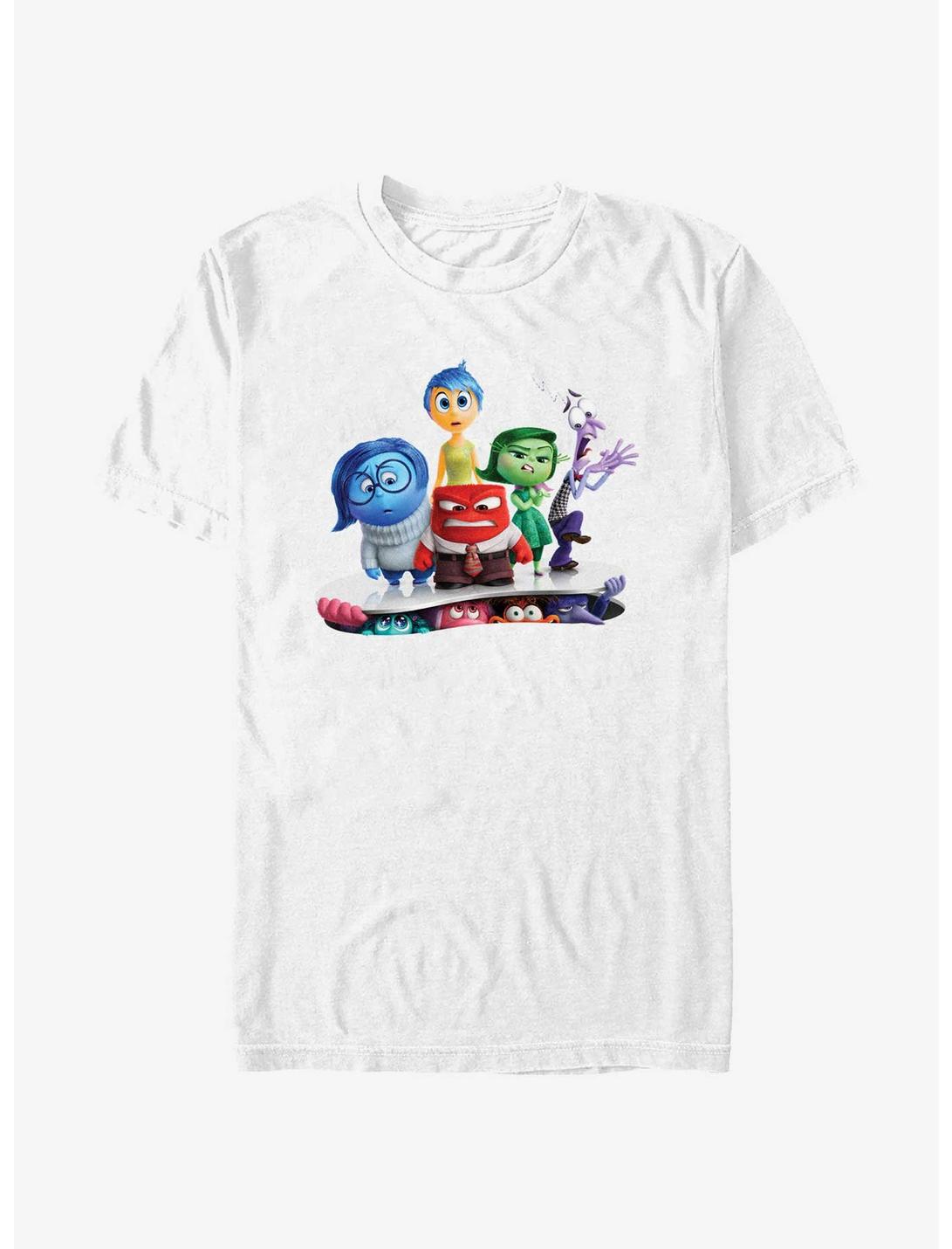Disney Pixar Inside Out 2 New Emotions T-Shirt, WHITE, hi-res