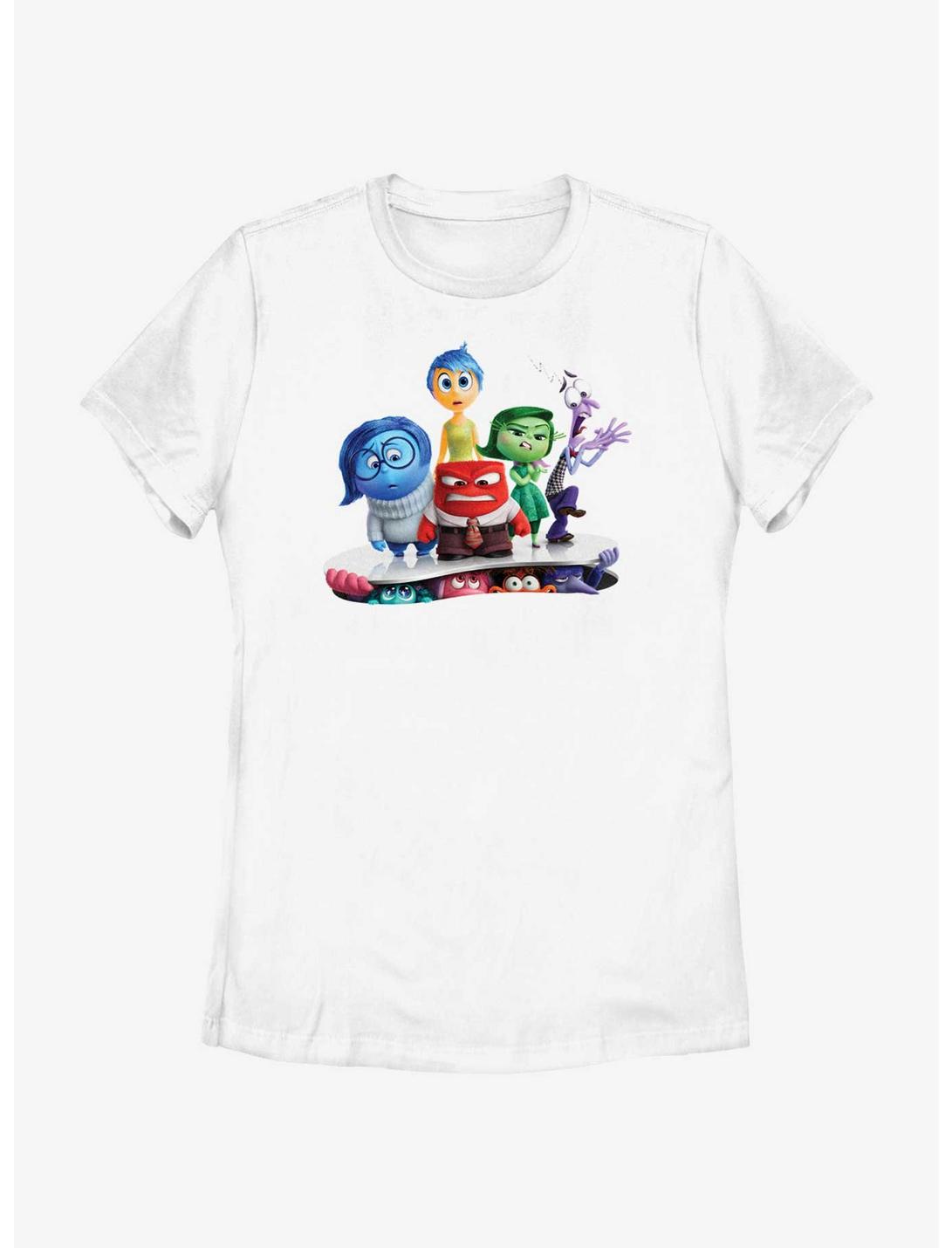 Disney Pixar Inside Out 2 New Emotions Womens T-Shirt, WHITE, hi-res