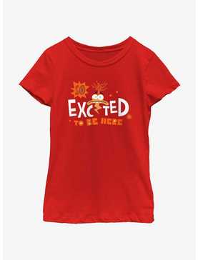 Disney Pixar Inside Out 2 Anxiety So Excited To Be Here Youth Girls T-Shirt, , hi-res