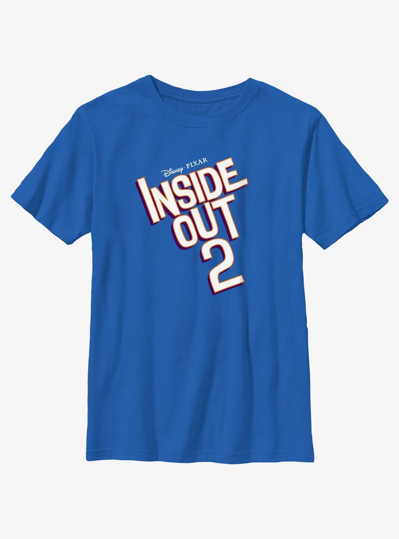 Disney Pixar Inside Out 2 Logo Youth T-Shirt, , hi-res