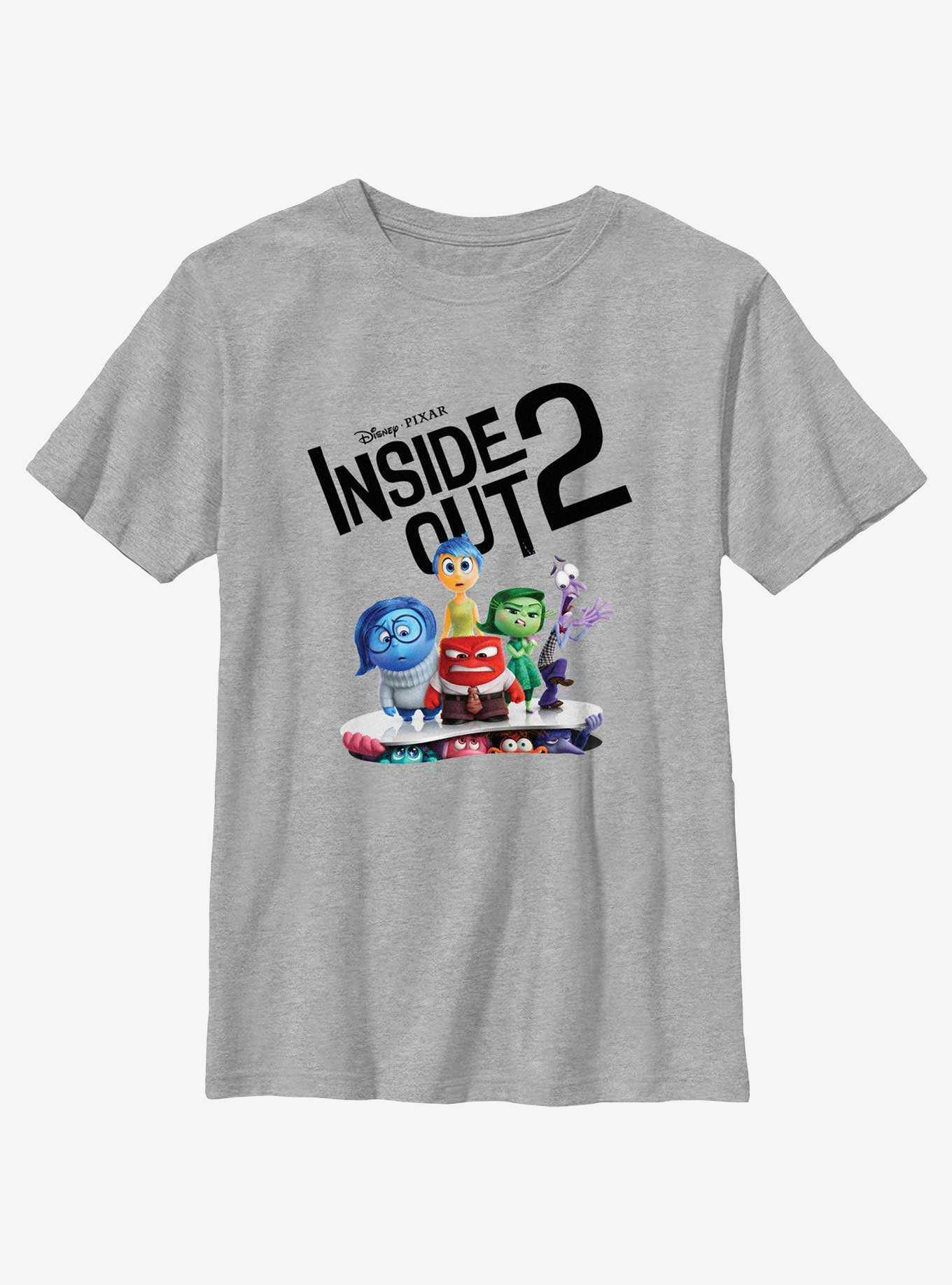 Disney Pixar Inside Out 2 All The Emotions Youth T-Shirt, , hi-res