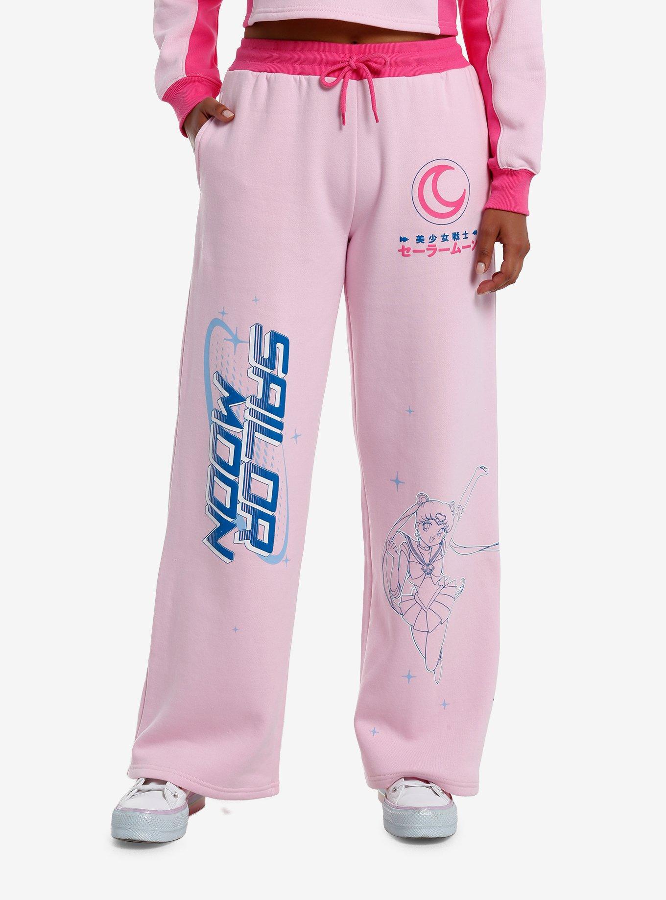 Pretty Guardian Sailor Moon Wide Leg Girls Lounge Pants, , hi-res