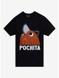 Chainsaw Man Pochita Jumbo Print T-Shirt, BLACK, hi-res