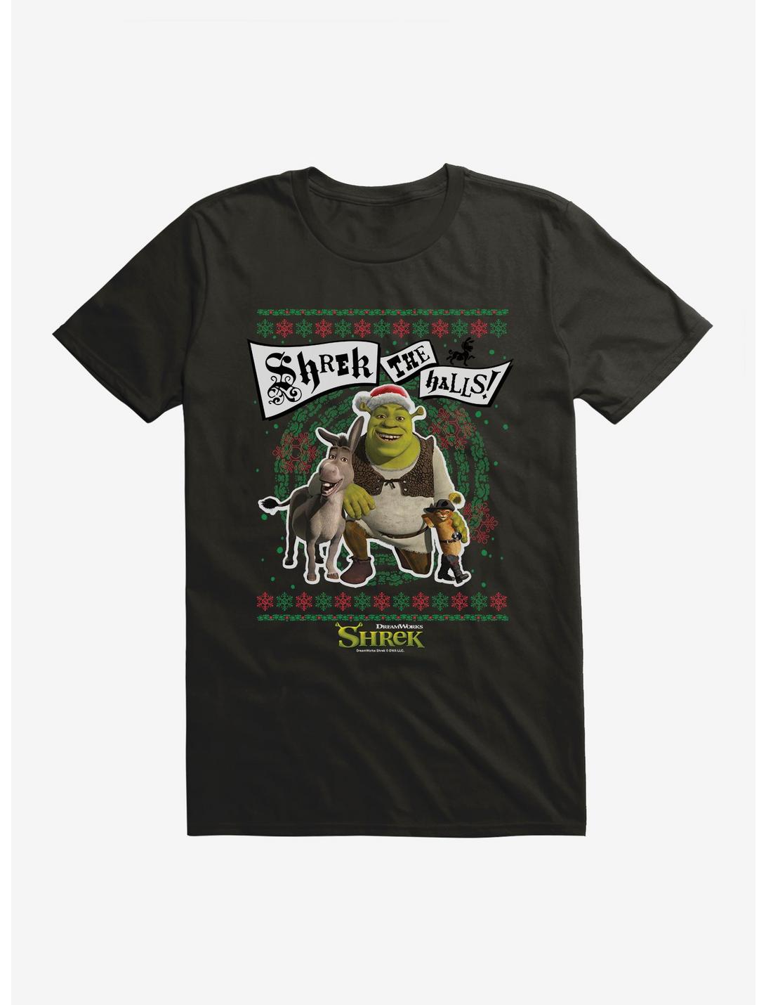 Shrek Shrek The Halls! Group Ugly Christmas Sweater T-Shirt, , hi-res