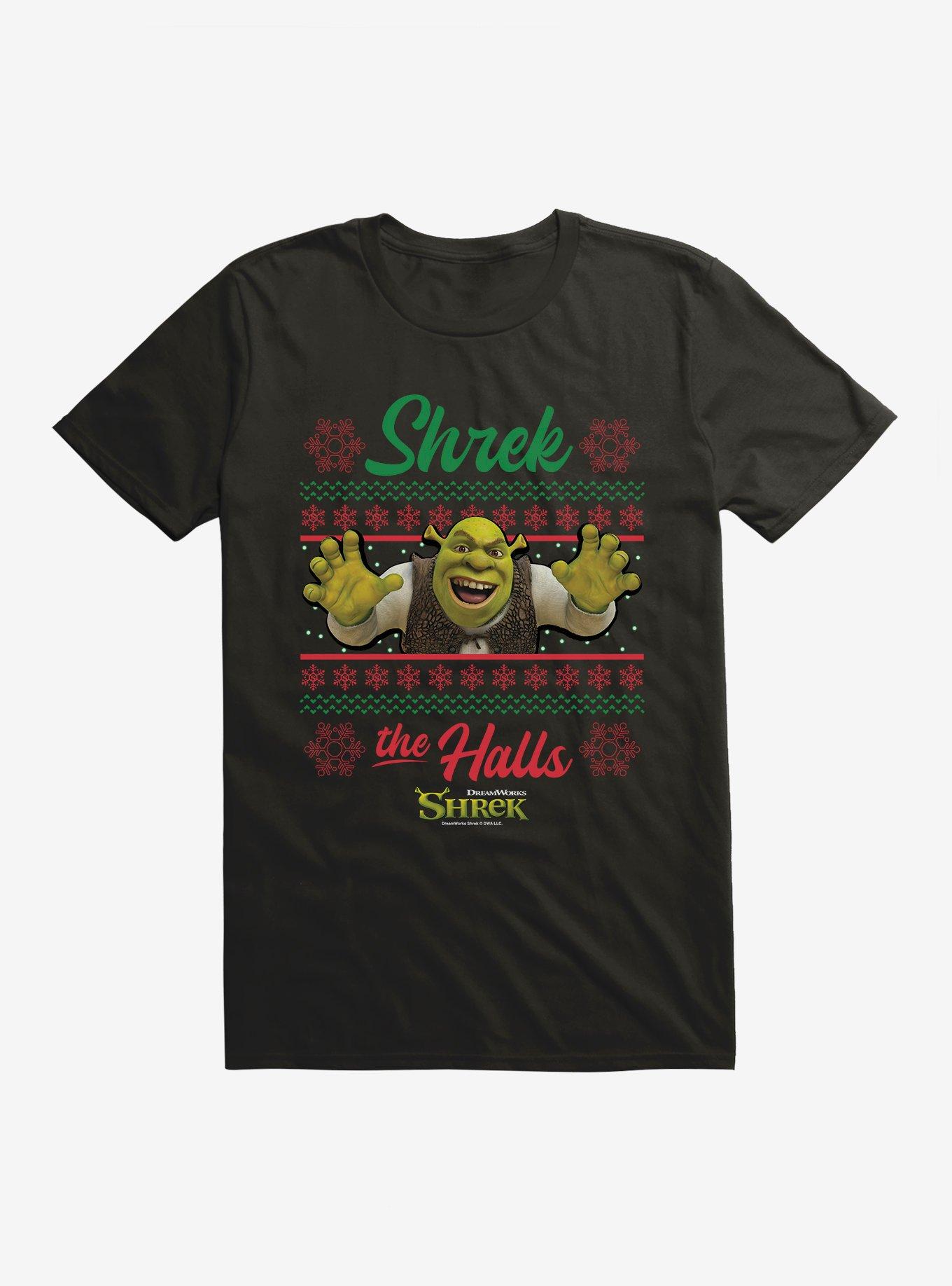 Shrek Shrek The Halls Ugly Christmas Sweater T-Shirt, , hi-res