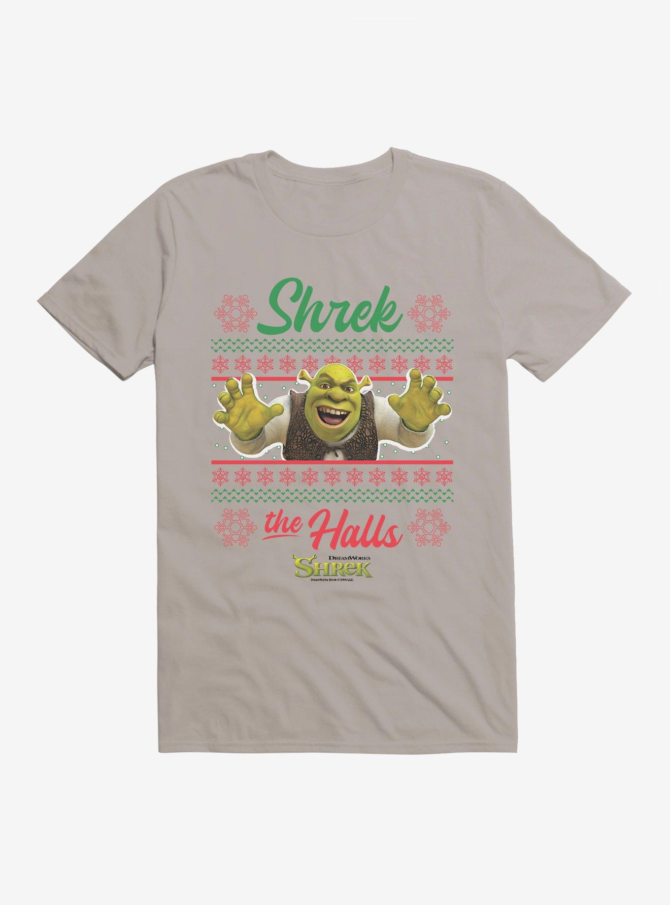 Shrek Shrek The Halls Ugly Christmas Sweater T-Shirt