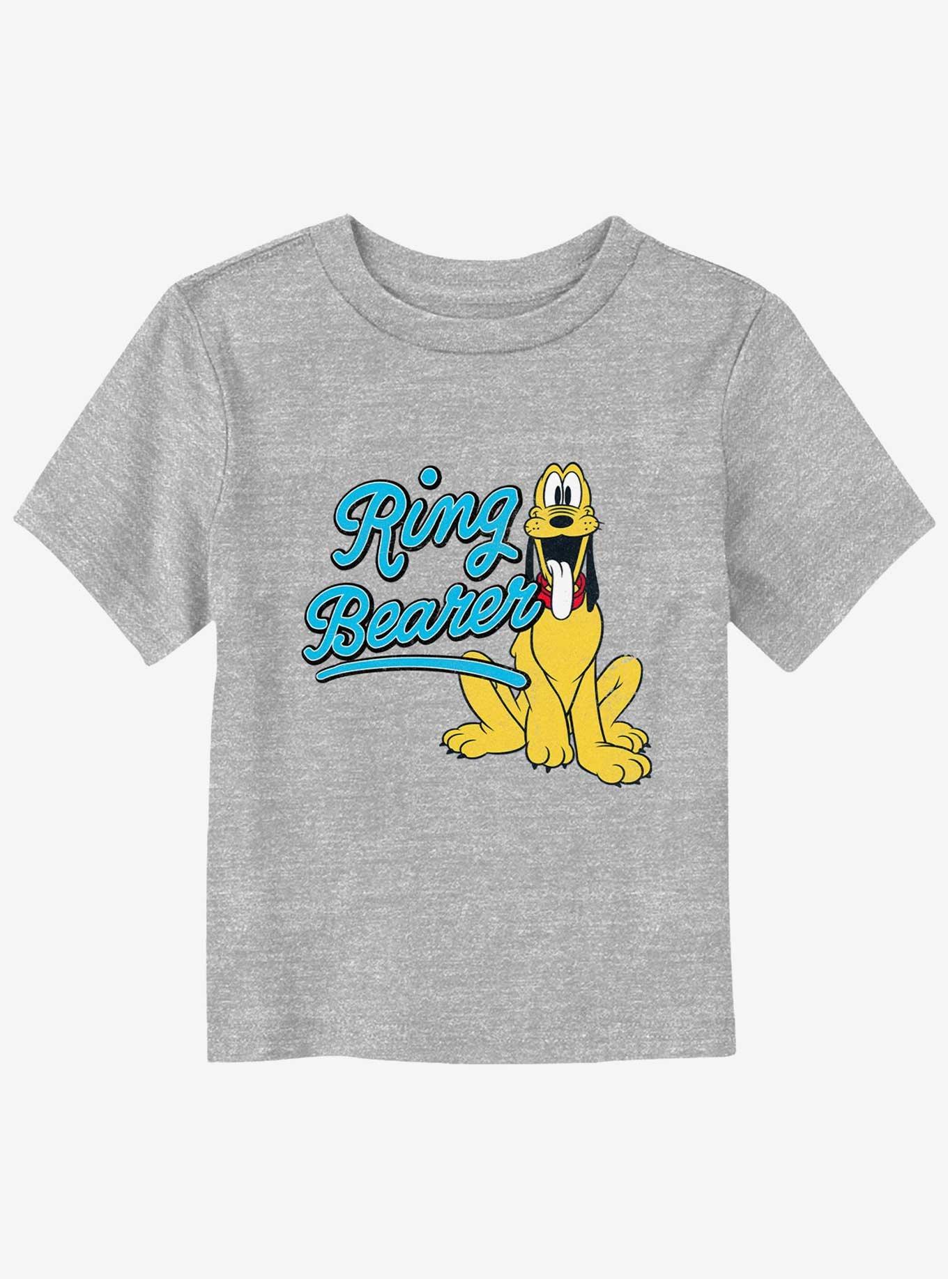Disney Pluto Ring Bearer Toddler T-Shirt, ATH HTR, hi-res