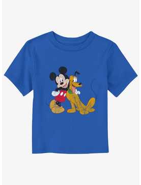Disney Mickey Mouse And Pluto Toddler T-Shirt, , hi-res