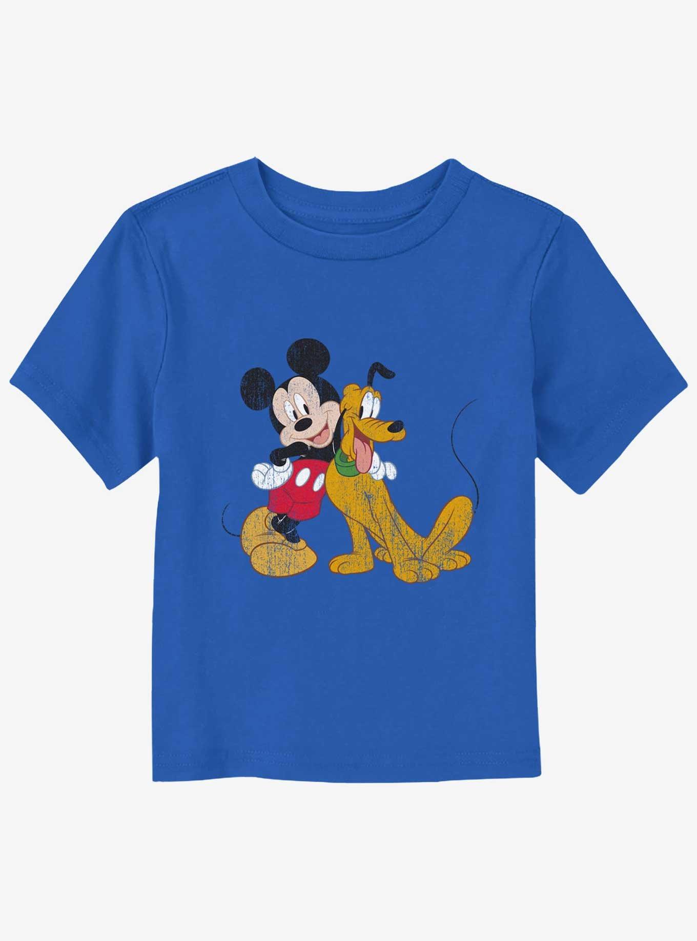 Disney Mickey Mouse And Pluto Toddler T-Shirt, , hi-res
