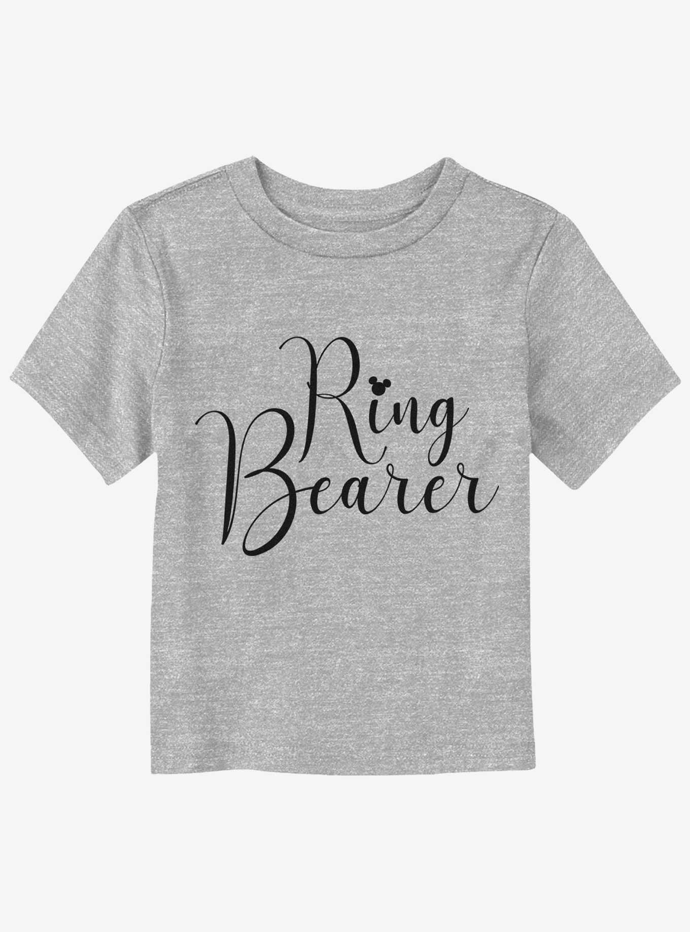 Disney Mickey Mouse Head Ring Bearer Toddler T-Shirt, ATH HTR, hi-res