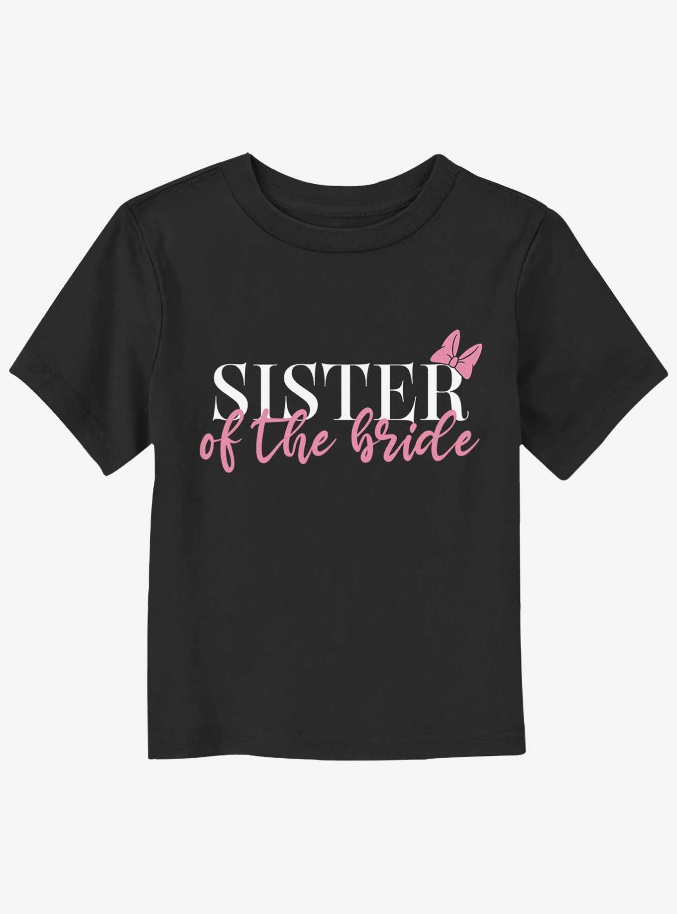 Disney Mickey Mouse Sister Of The Bride Toddler T-Shirt, , hi-res