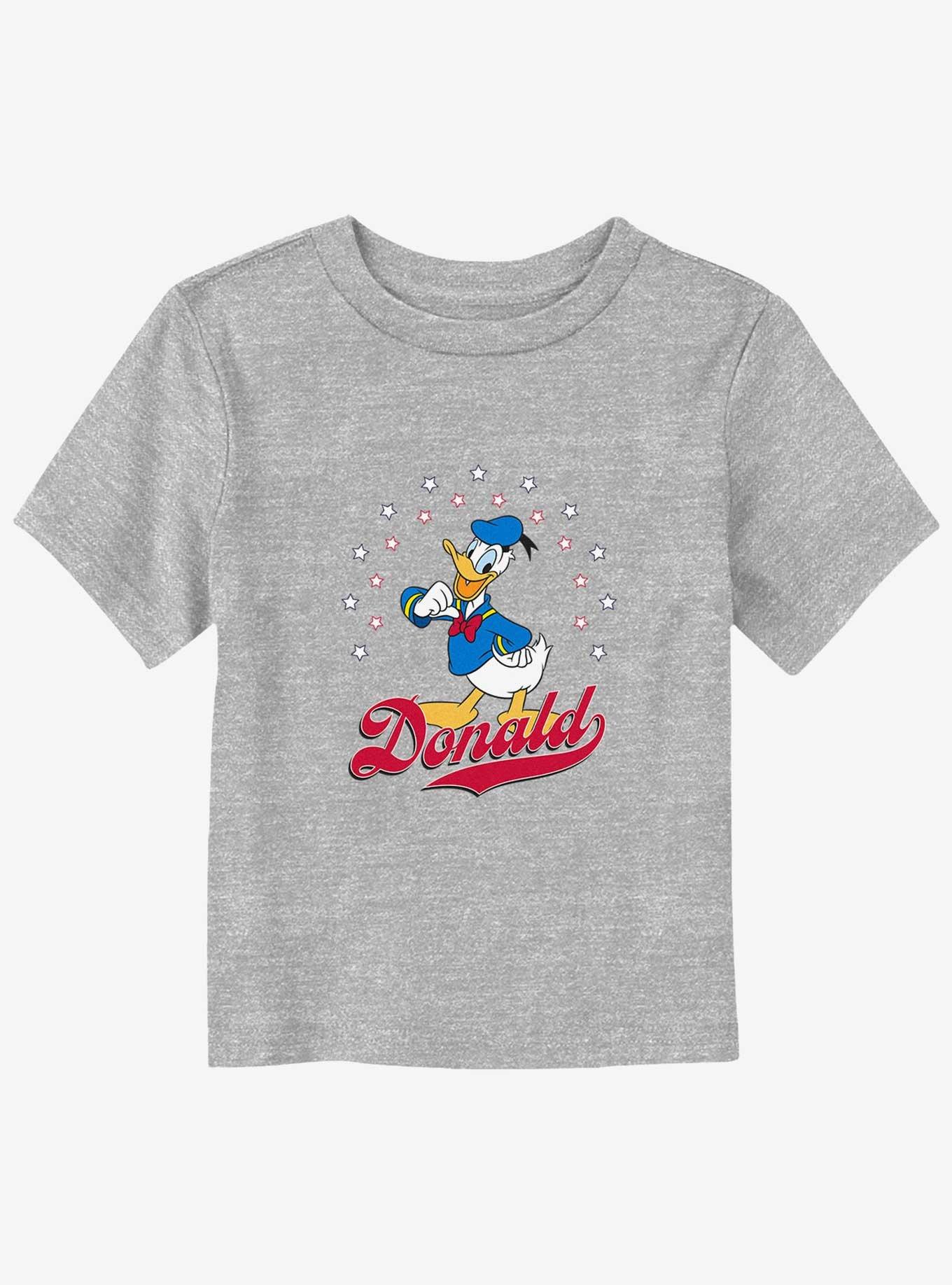 Disney Donald Duck Donald Americana Toddler T-Shirt, ATH HTR, hi-res