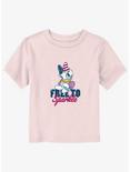 Disney Daisy Duck All American Toddler T-Shirt, LIGHT PINK, hi-res