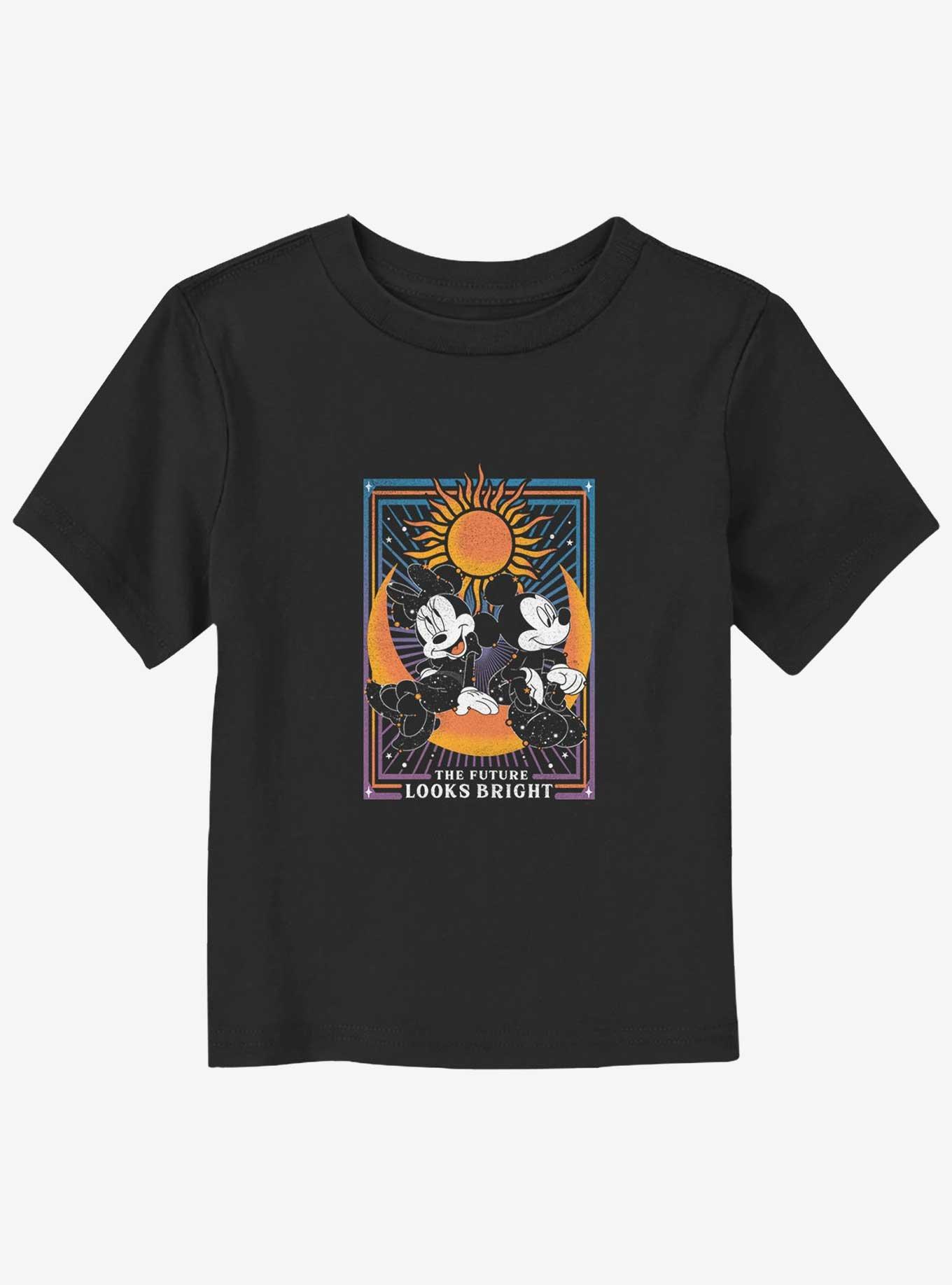 Disney Mickey Mouse The Future Looks Bright Toddler T-Shirt, BLACK, hi-res