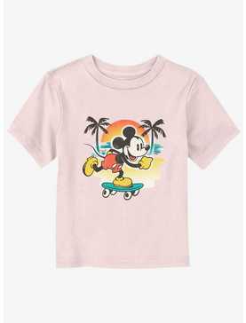 Disney Mickey Mouse Skating By The Beach Toddler T-Shirt, , hi-res