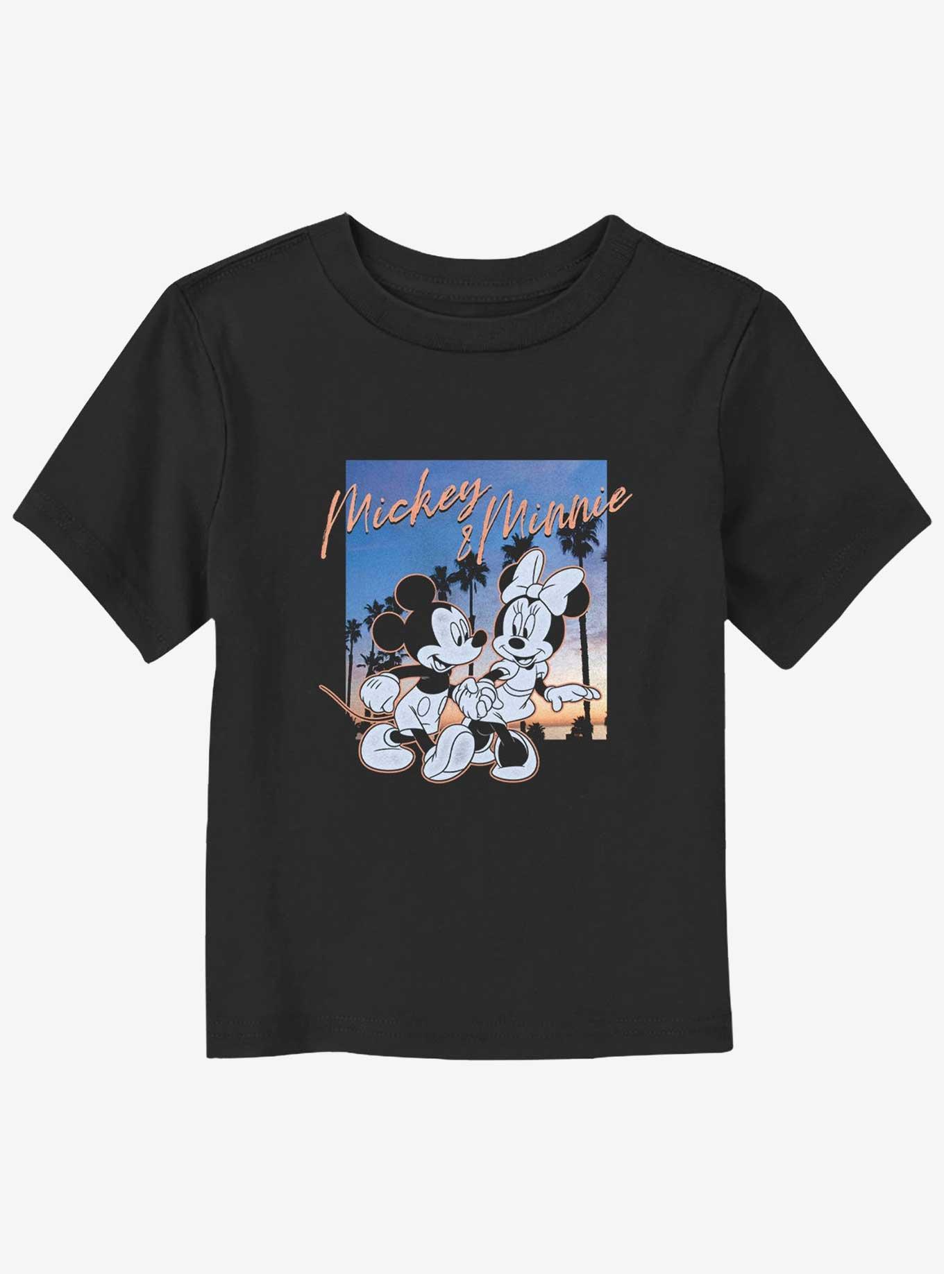 Disney Mickey Mouse Sunset Couple Toddler T-Shirt, , hi-res