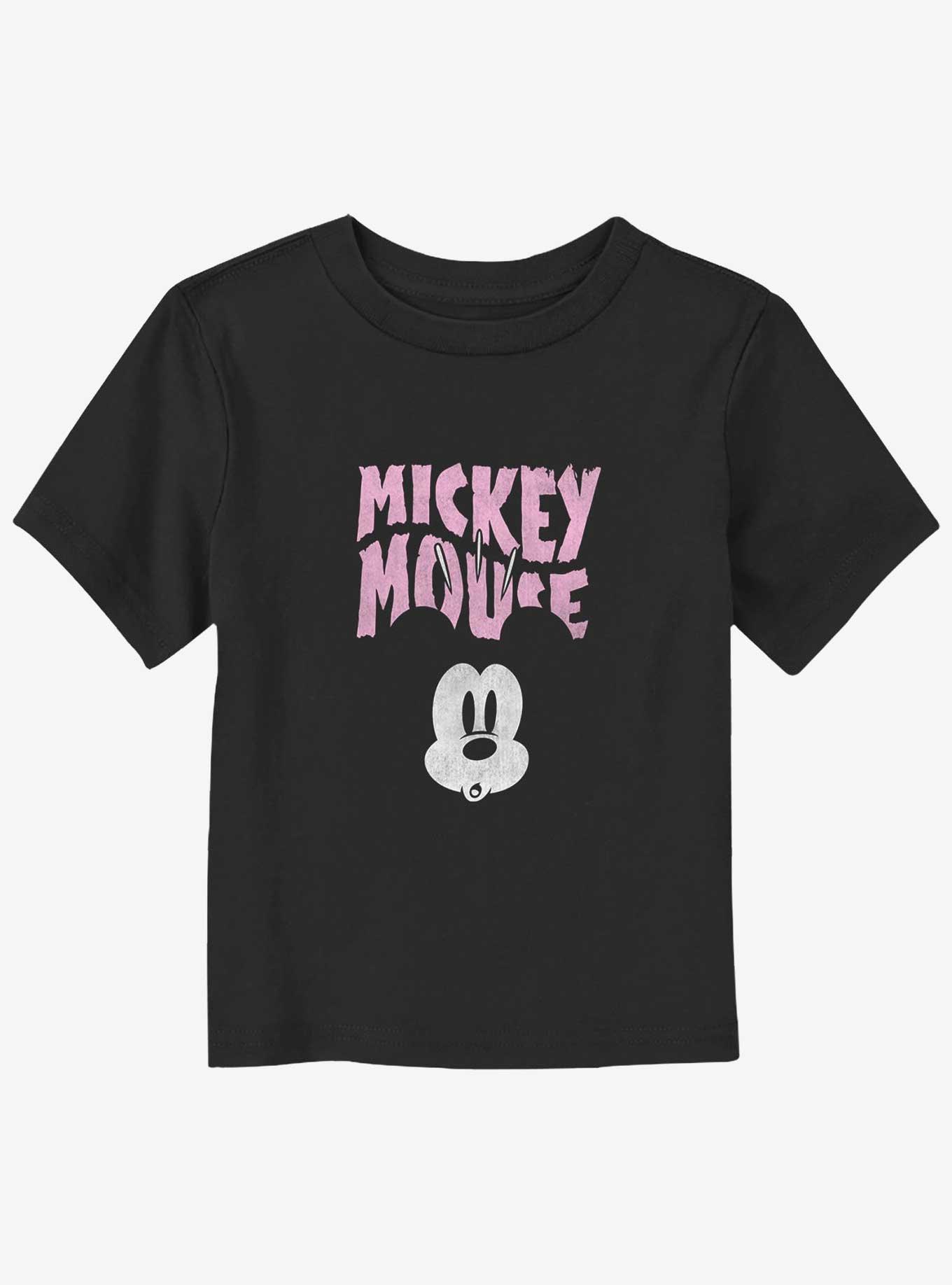 Disney Mickey Mouse Wavy Toddler T-Shirt, BLACK, hi-res