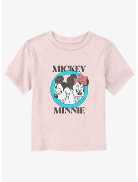 Disney Mickey Mouse And Minnie Couple Closeup Toddler T-Shirt, , hi-res