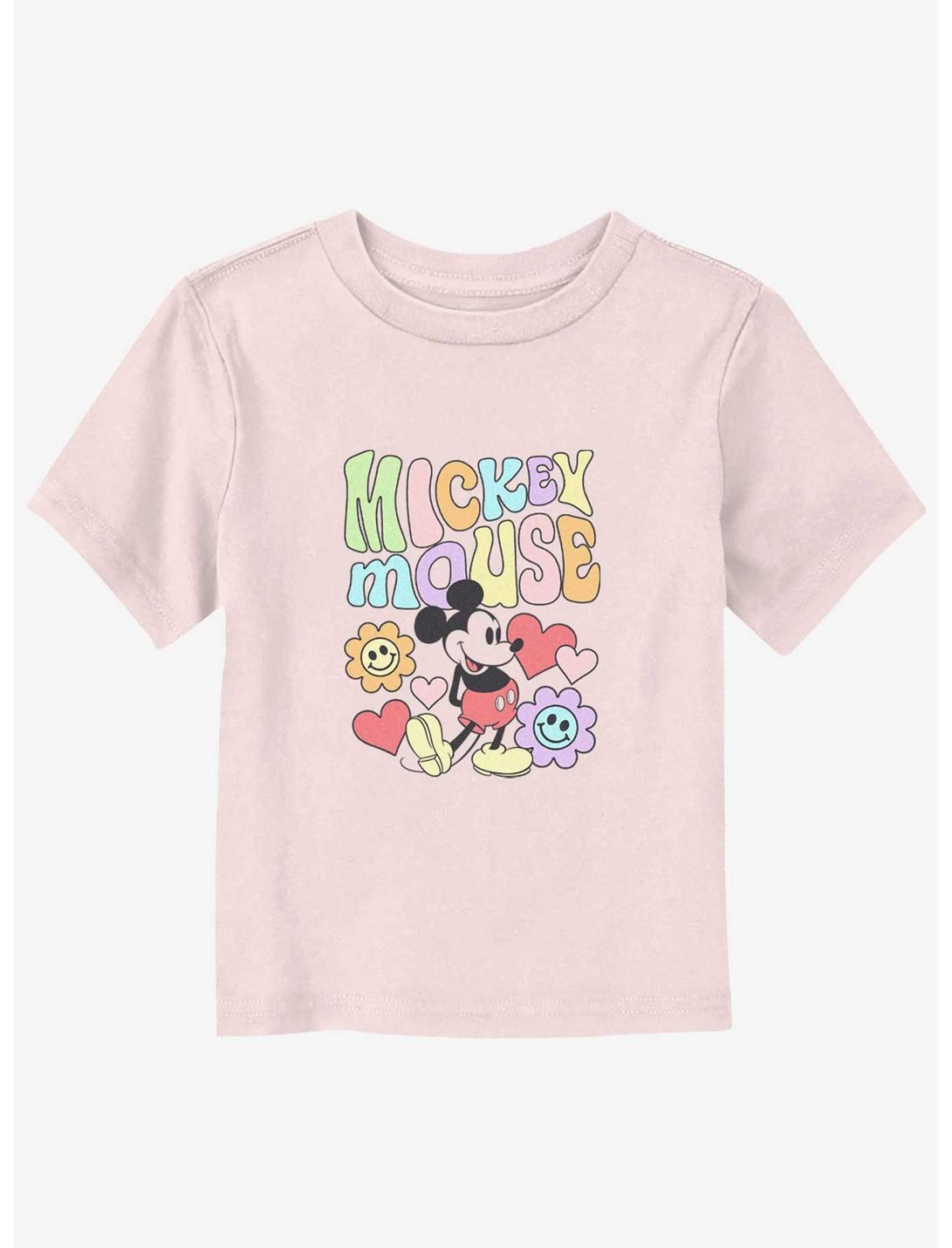 Disney Mickey Mouse Groovy Toddler T-Shirt, LIGHT PINK, hi-res