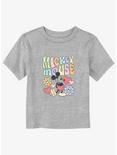 Disney Mickey Mouse Groovy Toddler T-Shirt, ATH HTR, hi-res