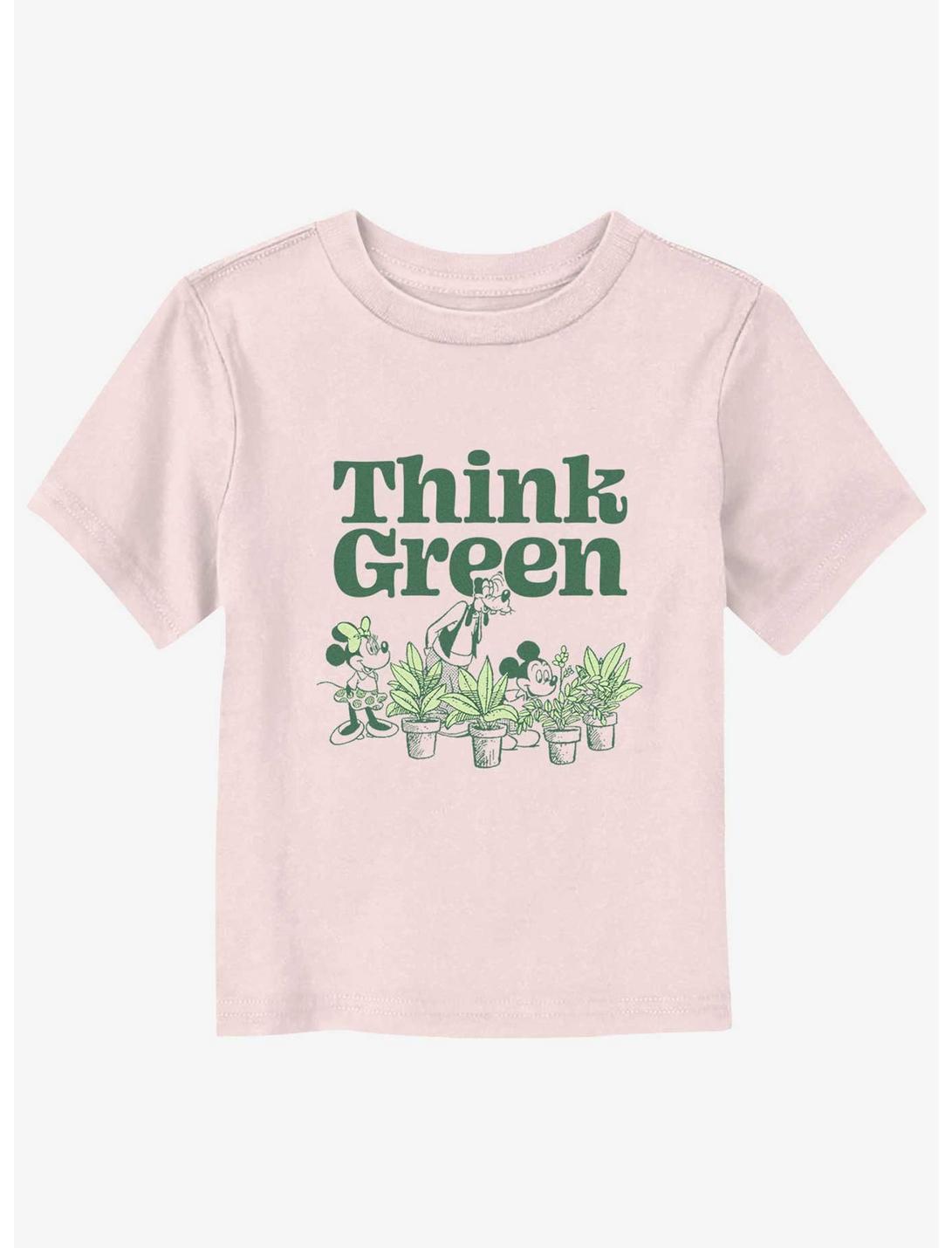 Disney Mickey Mouse Think Green Toddler T-Shirt, LIGHT PINK, hi-res