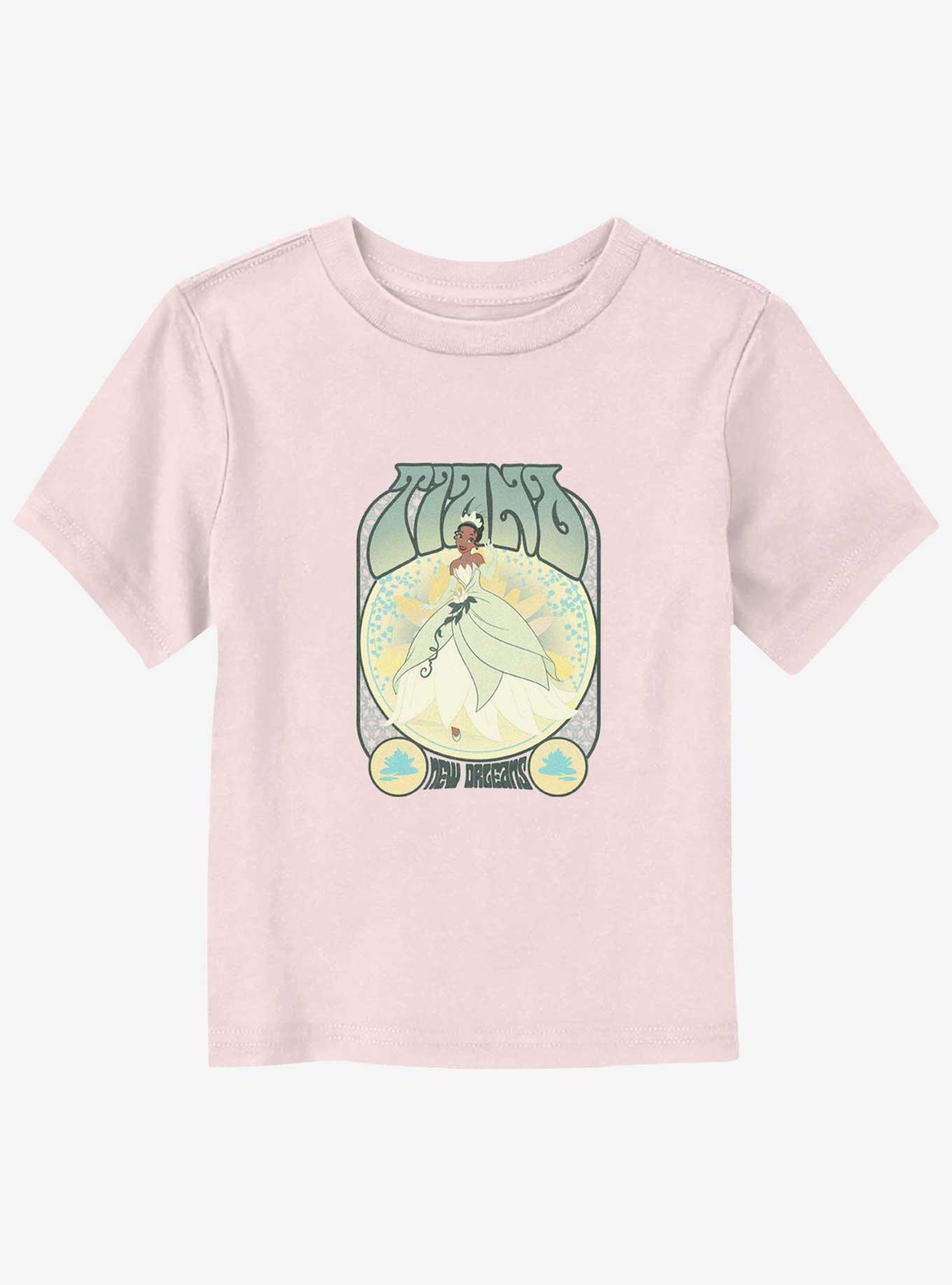 Disney The Princess And The Frog Tiana Retro Toddler T-Shirt, LIGHT PINK, hi-res