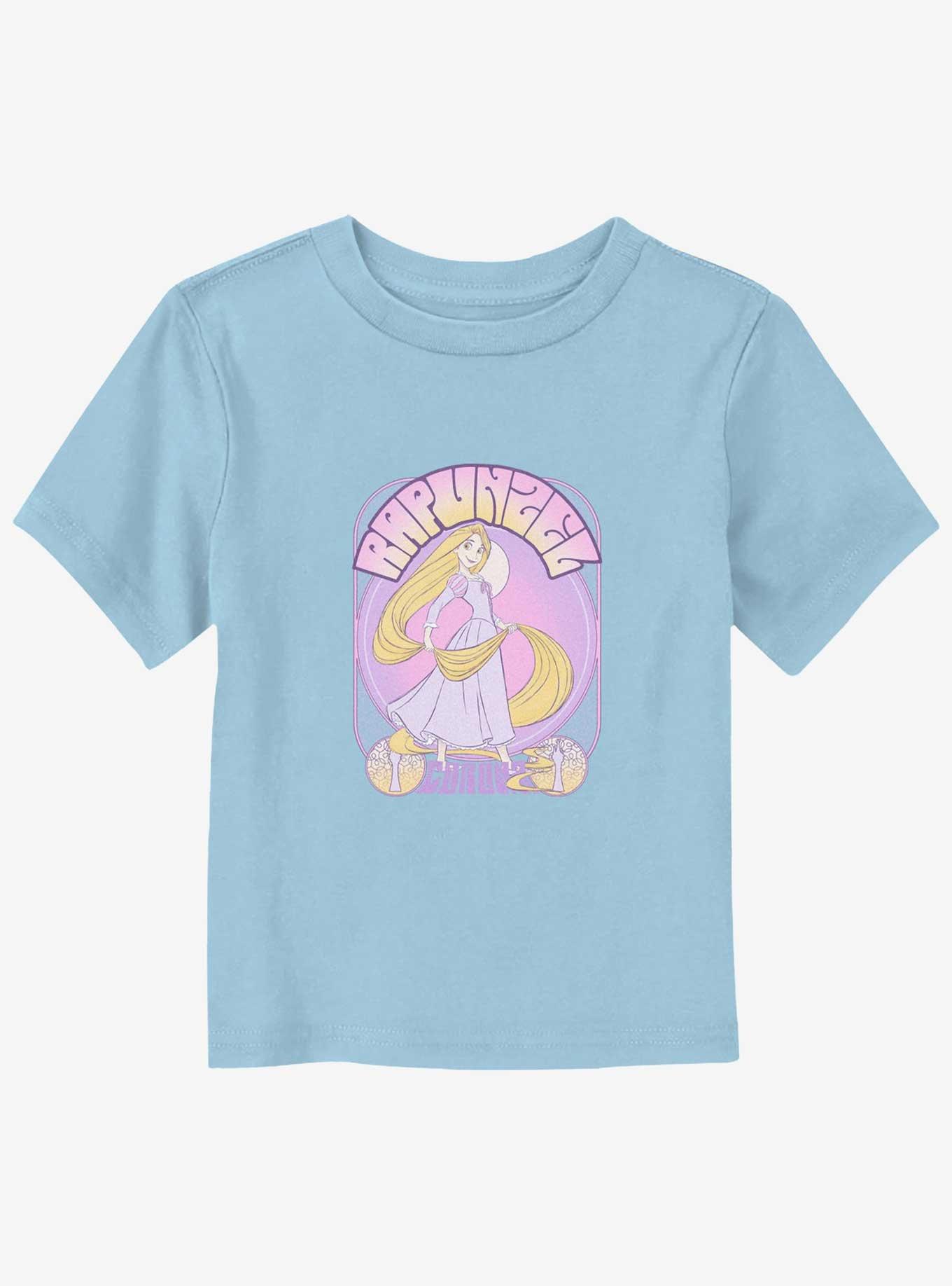 Disney Tangled Rapunzel Retro Toddler T-Shirt, LT BLUE, hi-res