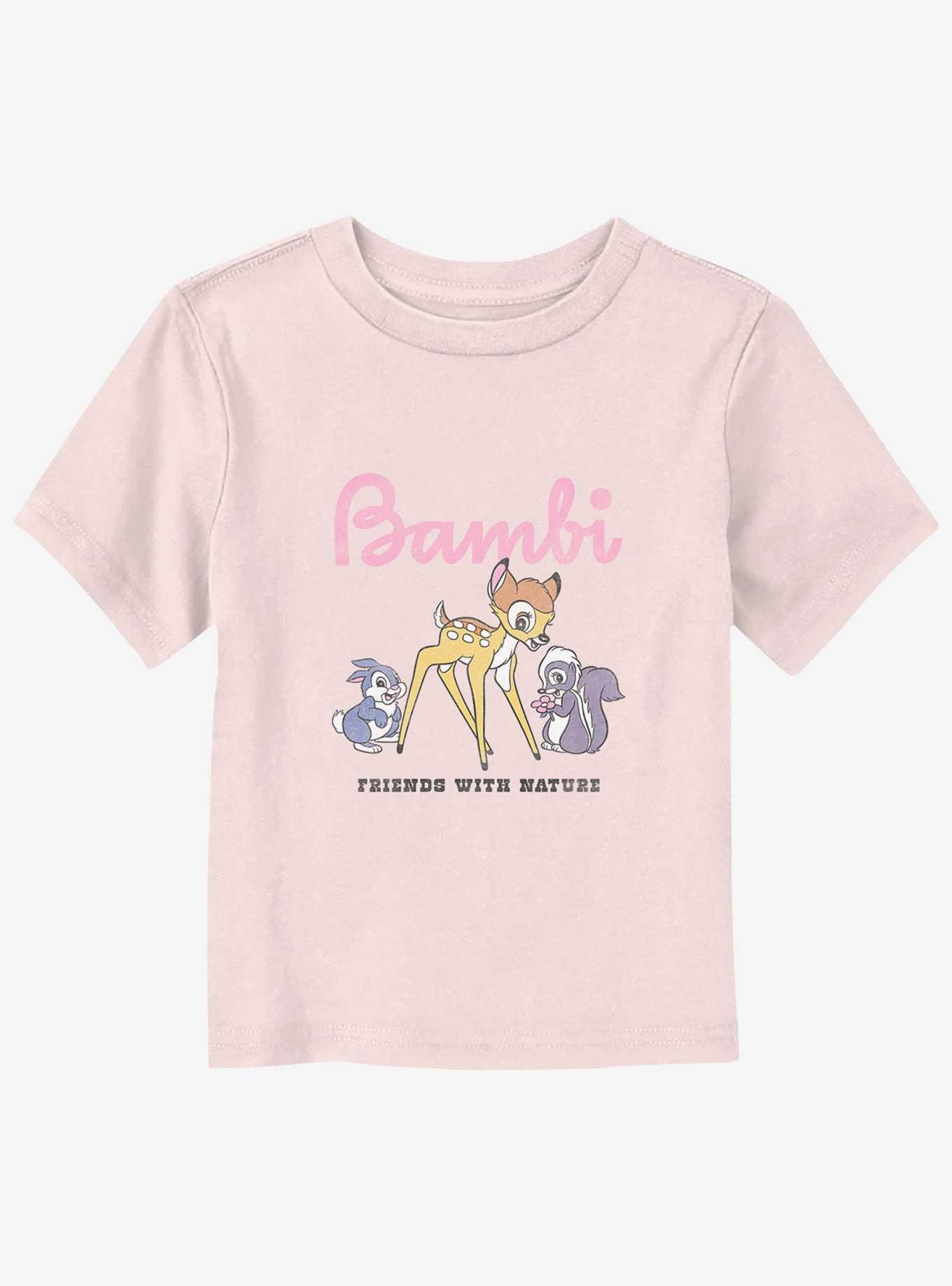 Disney Bambi Friends With Nature Toddler T-Shirt, LIGHT PINK, hi-res