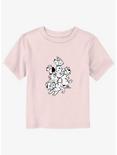 Disney 101 Dalmatians Big Pups Toddler T-Shirt, LIGHT PINK, hi-res