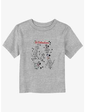 Disney 101 Dalmatians Puppy Names Toddler T-Shirt, , hi-res