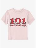 Disney 101 Dalmatians Logo Pups Toddler T-Shirt, LIGHT PINK, hi-res