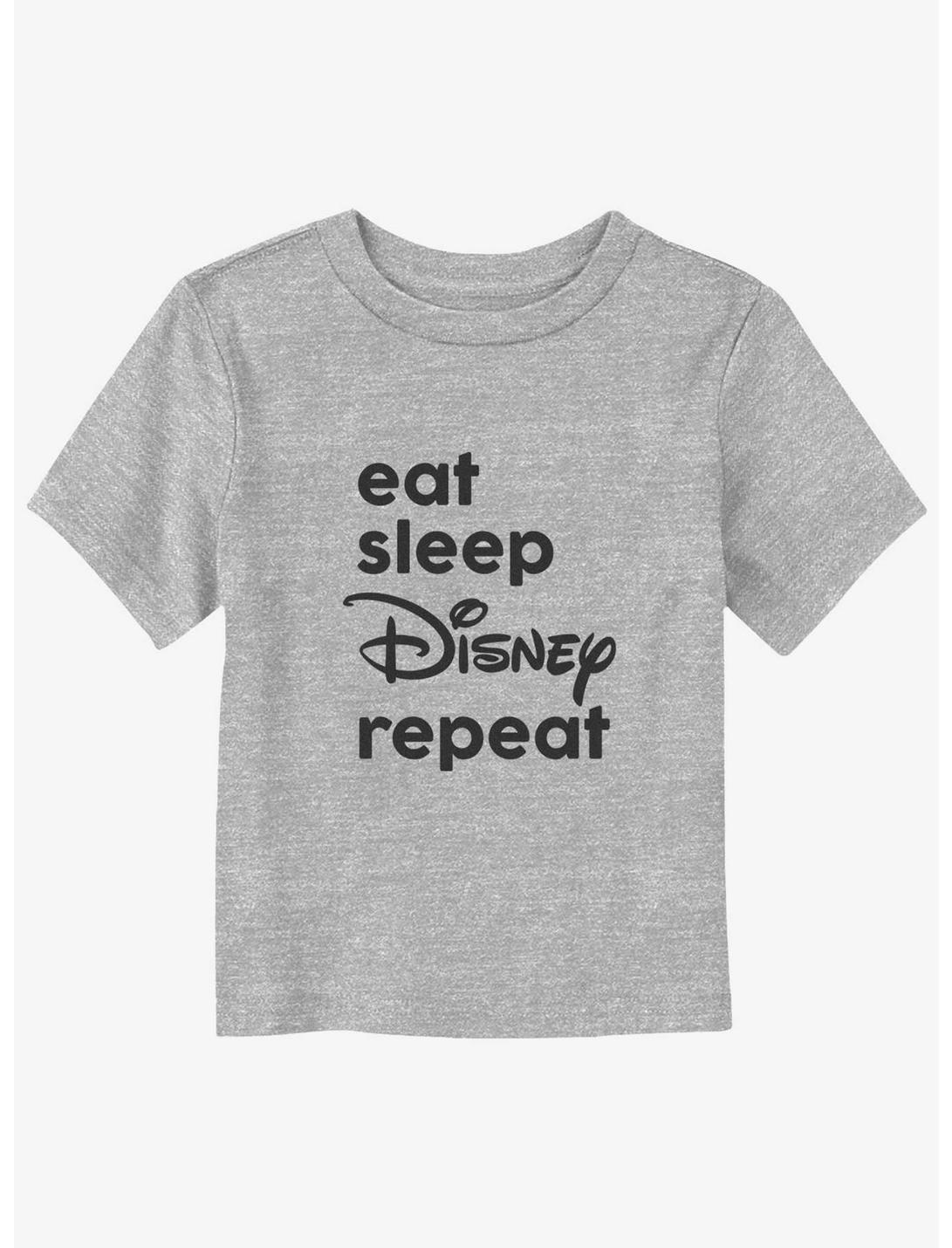 Disney Eat Sleep Disney Toddler T-Shirt, ATH HTR, hi-res