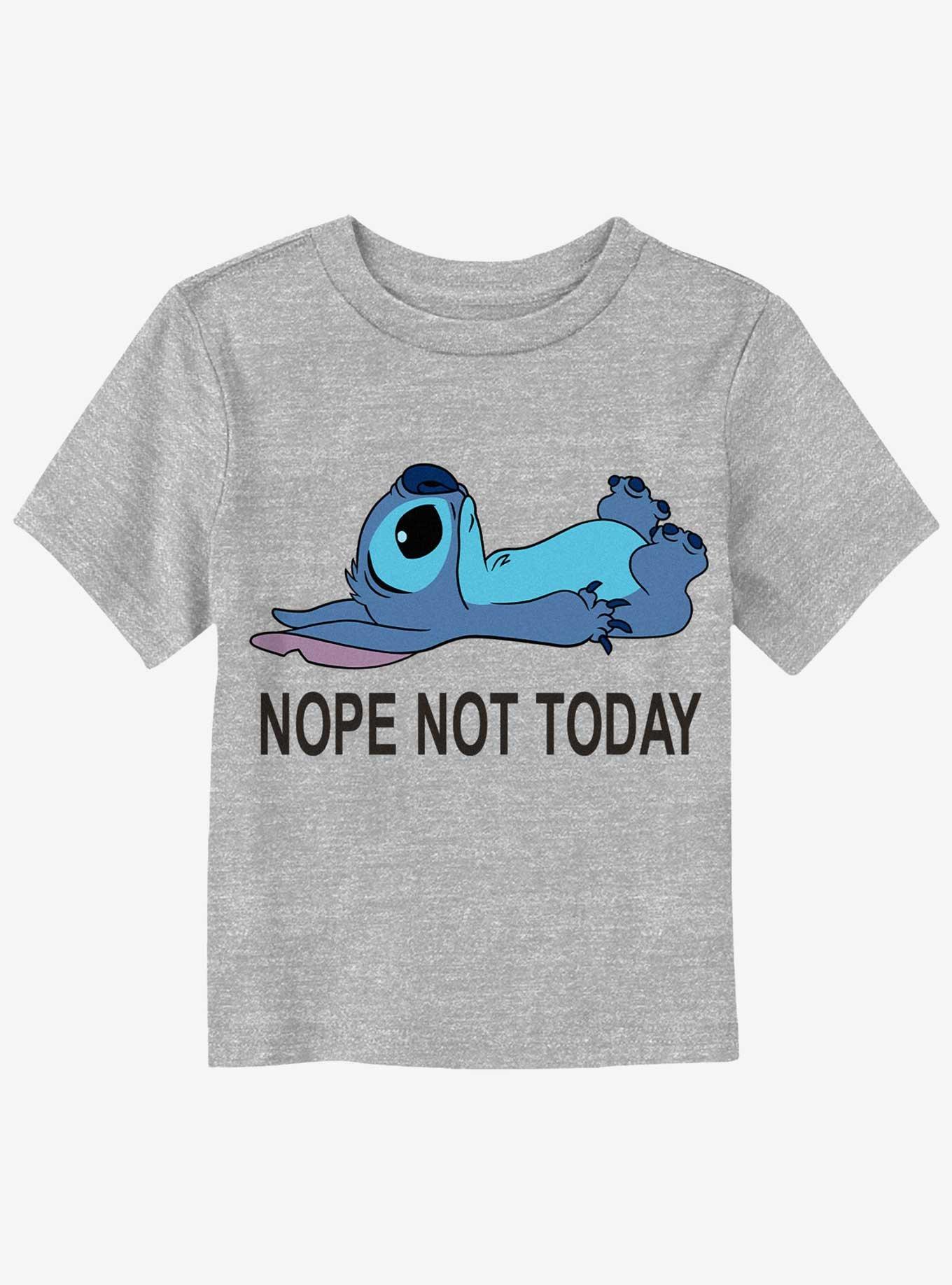 Disney Lilo & Stitch Nope Not Today Stitch Toddler T-Shirt, ATH HTR, hi-res