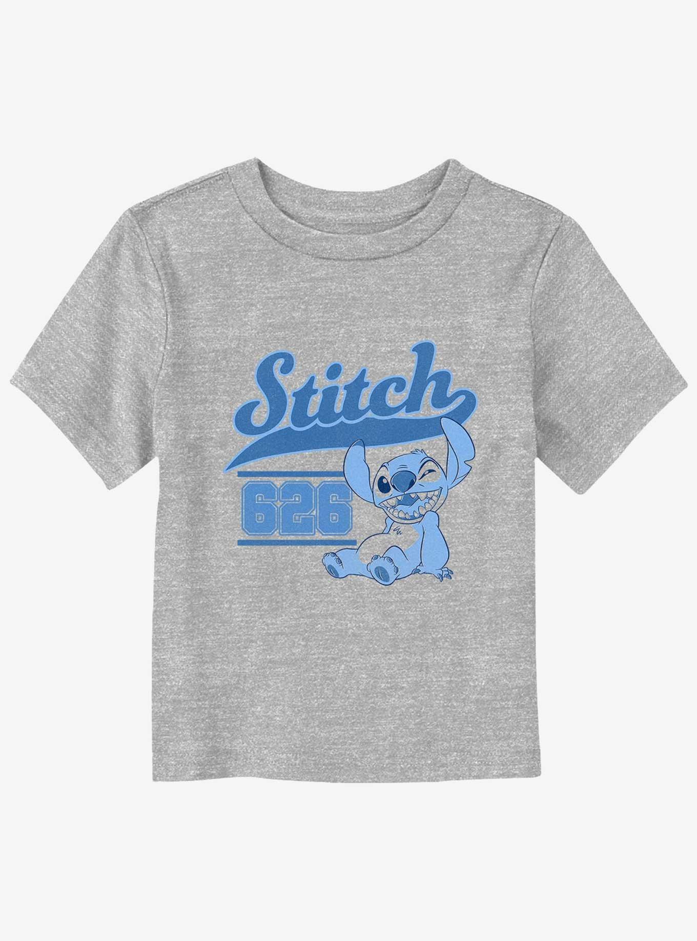 Disney Lilo And Stitch Collegiate Toddler T-Shirt, ATH HTR, hi-res