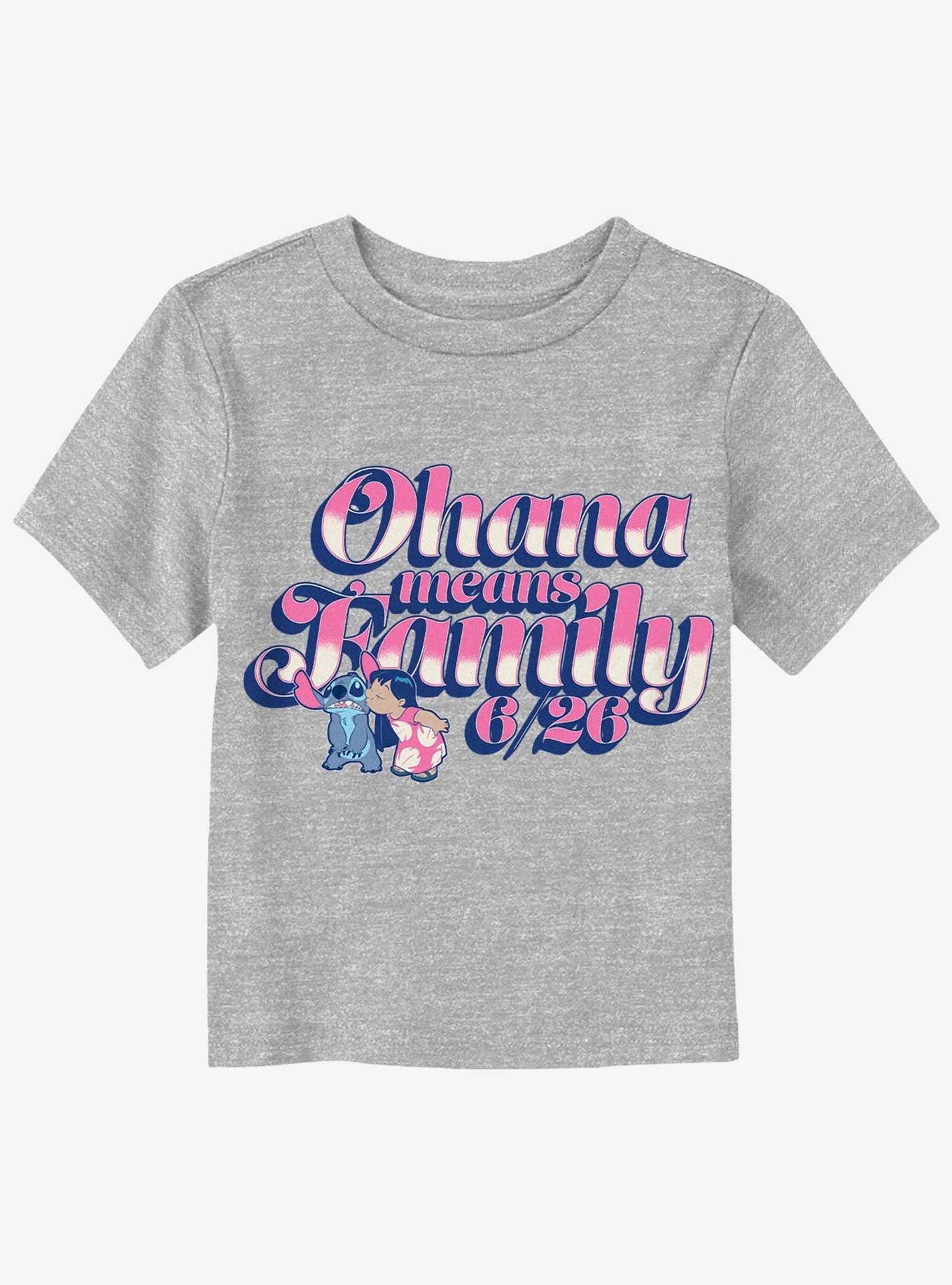 Disney Lilo And Stitch Ohana Toddler T-Shirt, , hi-res