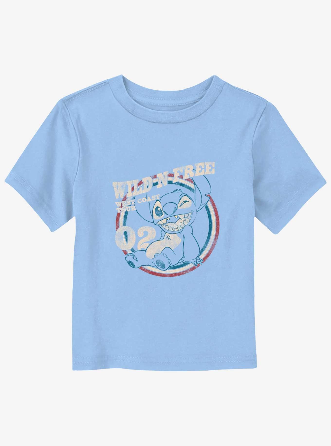 Disney Lilo & Stitch Americana Circle Toddler T-Shirt, LT BLUE, hi-res