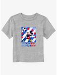 Disney Mickey Mouse Football Star Toddler T-Shirt, ATH HTR, hi-res