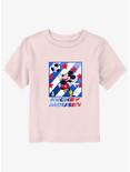 Disney Mickey Mouse Football Star Toddler T-Shirt, LIGHT PINK, hi-res