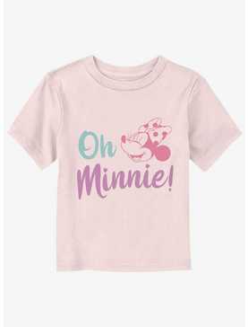Disney Minnie Mouse Oh Minnie Toddler T-Shirt, , hi-res