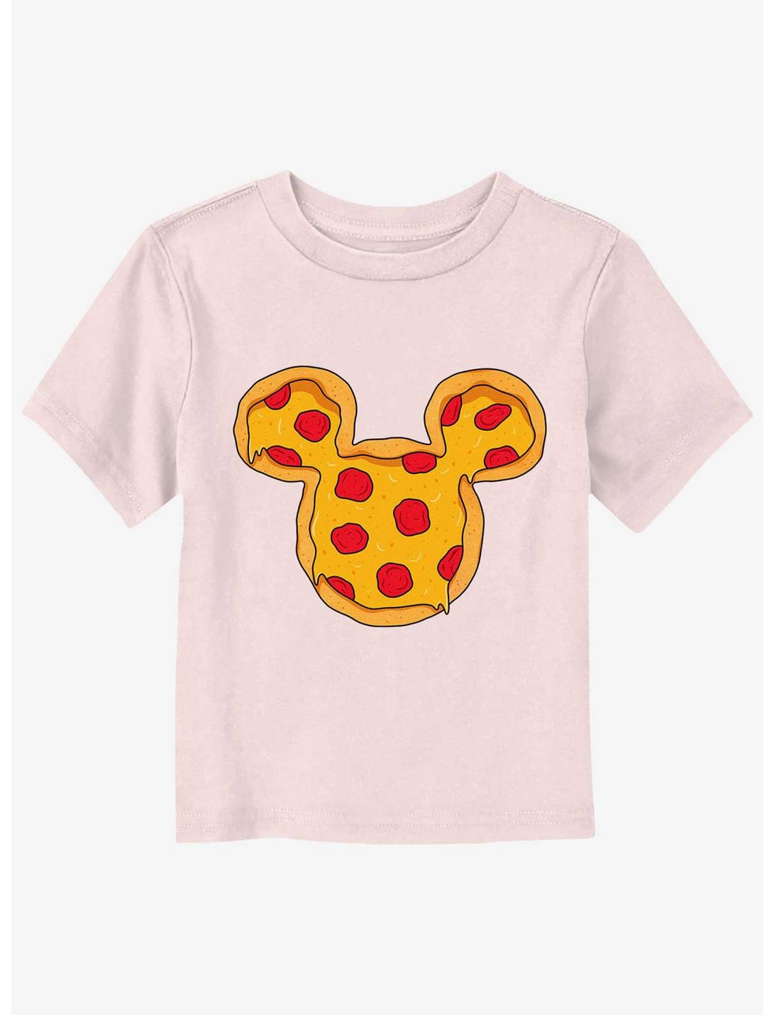 Disney Mickey Mouse Pizza Ears Toddler T-Shirt, LIGHT PINK, hi-res