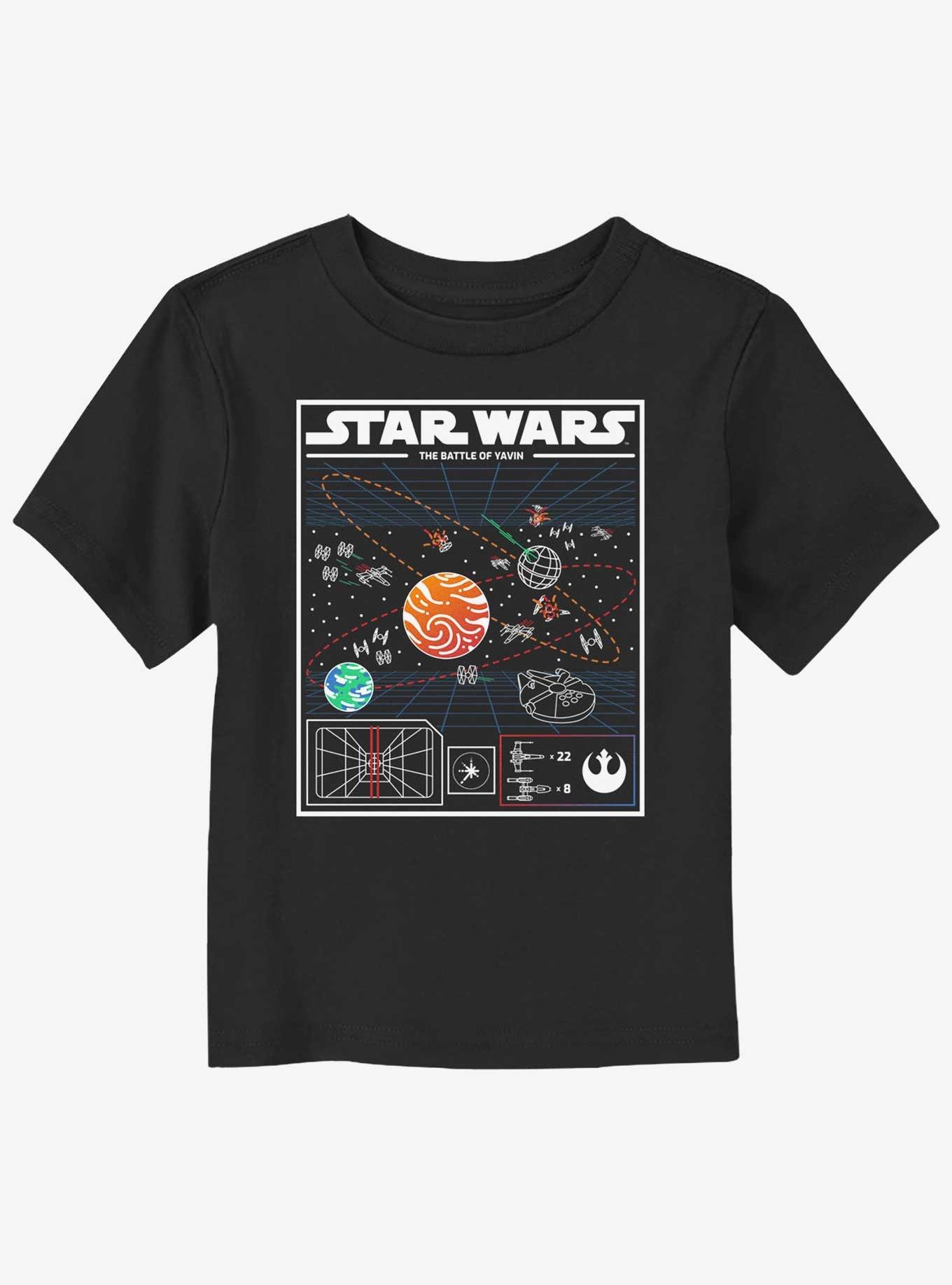 Star Wars The Battle Of Yavin Toddler T-Shirt, BLACK, hi-res