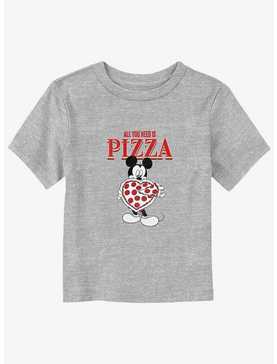 Disney Mickey Mouse All You Need Is Pizza Toddler T-Shirt, , hi-res