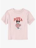 Disney Mickey Mouse All You Need Is Pizza Toddler T-Shirt, LIGHT PINK, hi-res