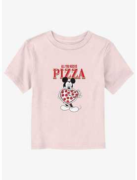 Disney Mickey Mouse All You Need Is Pizza Toddler T-Shirt, , hi-res
