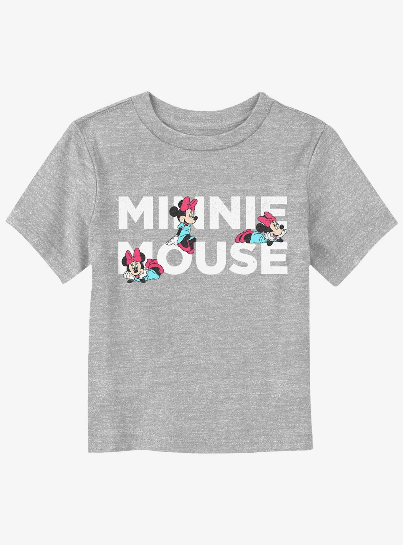 Disney Minnie Mouse Multiples Toddler T-Shirt, ATH HTR, hi-res