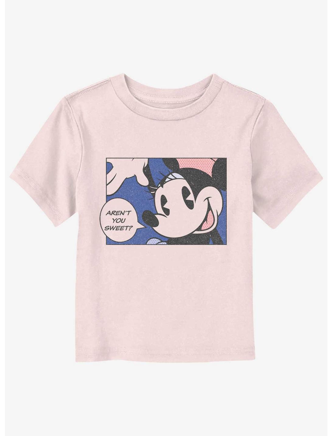 Disney Minnie Mouse Pop Aren't You Sweet Toddler T-Shirt, LIGHT PINK, hi-res