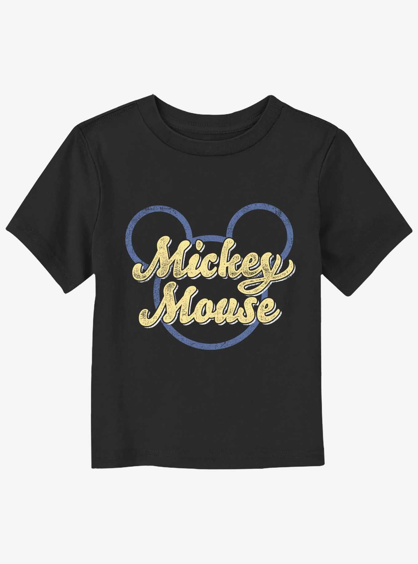 Disney Mickey Mouse Name Script Toddler T-Shirt, , hi-res