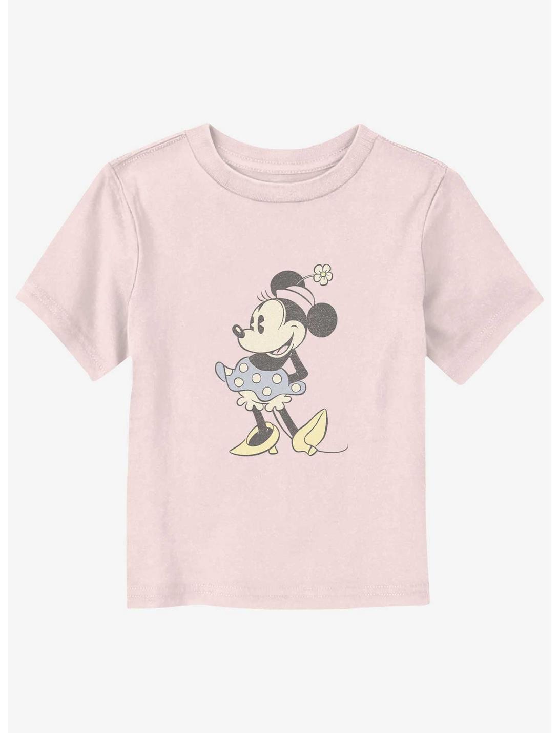Disney Minnie Mouse Soft Colors Toddler T-Shirt, LIGHT PINK, hi-res