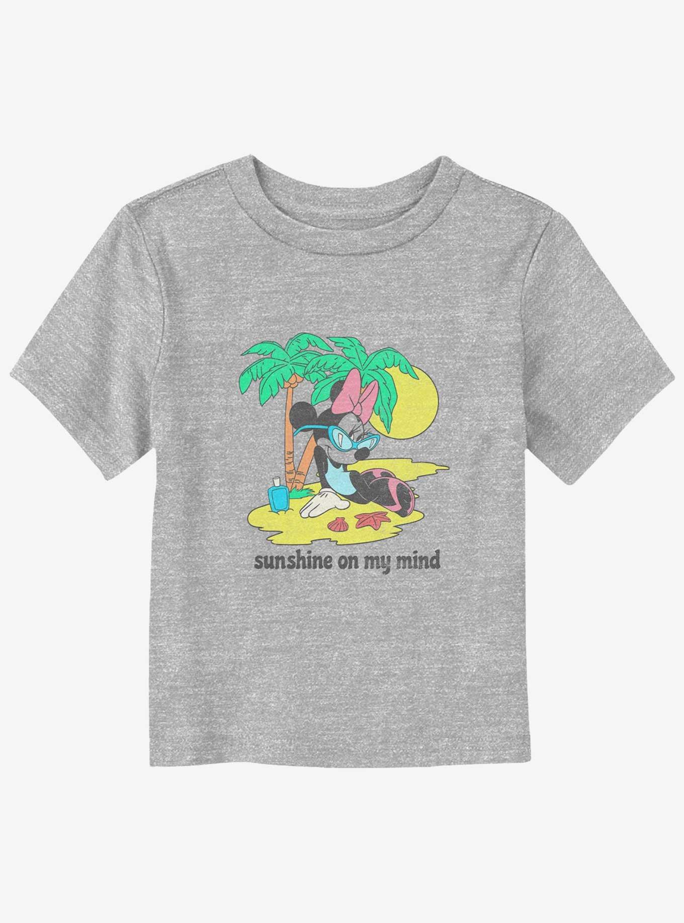 Disney Minnie Mouse Sunshine On My Mind Toddler T-Shirt, ATH HTR, hi-res